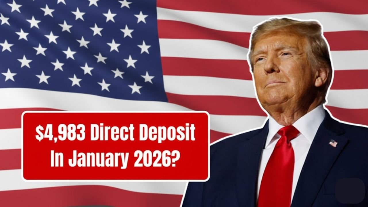 US $4983 Direct Deposit in January 2026