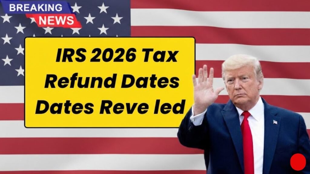 IRS 2026 Tax Refund Dates Revealed