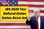 IRS 2026 Tax Refund Dates Revealed