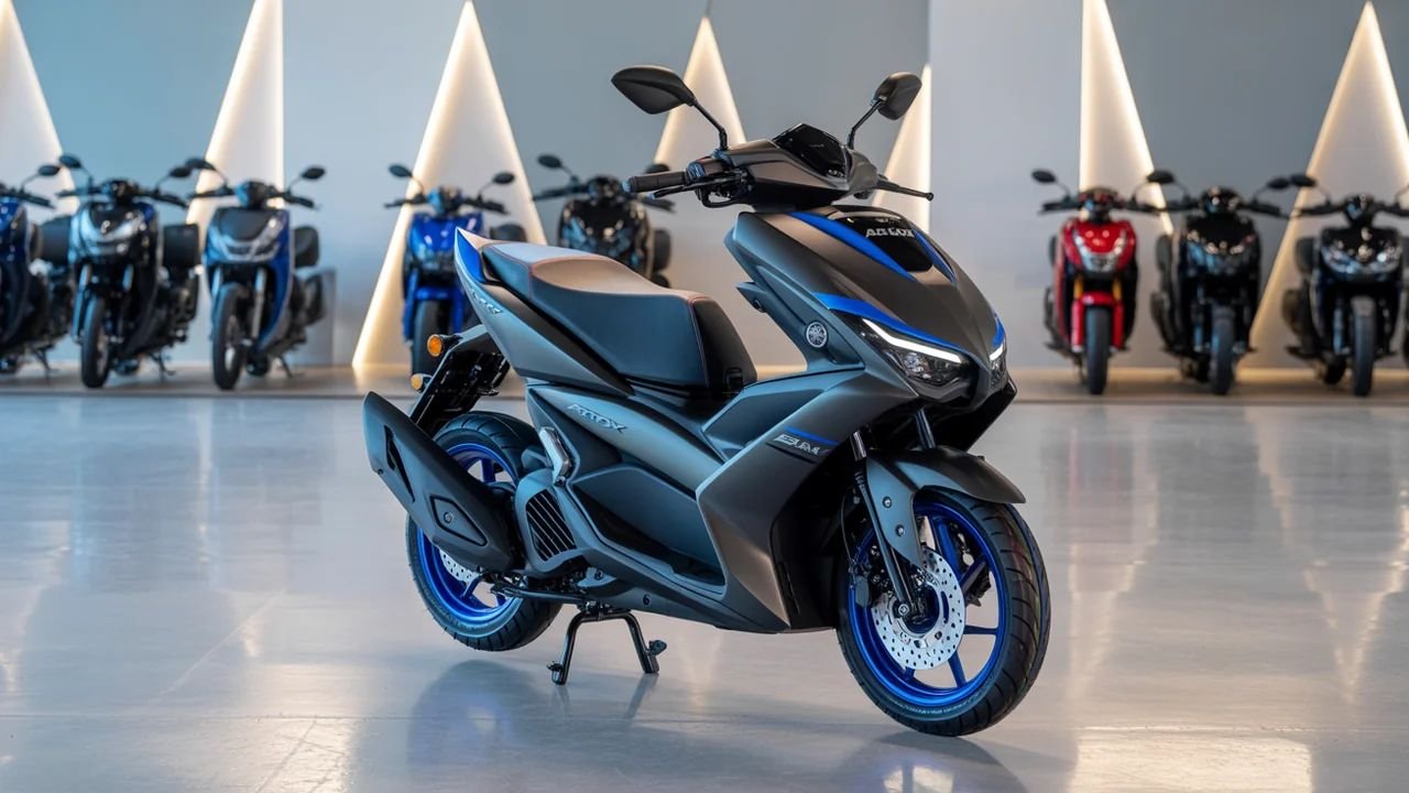 Yamaha Aerox Hybrid Scooter