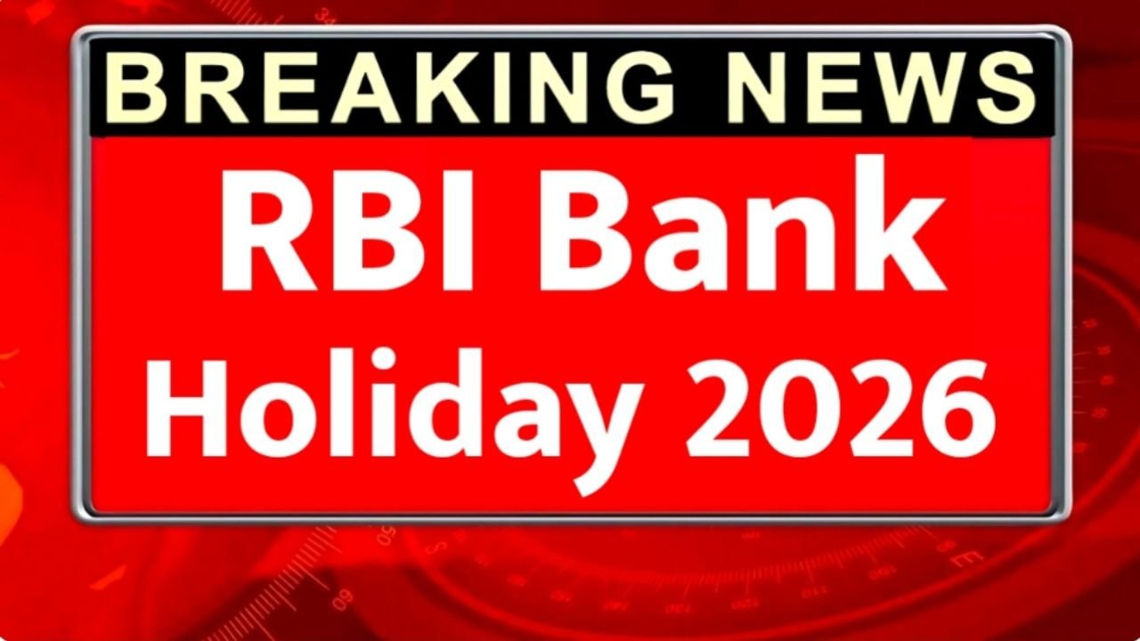 RBI Bank Holiday List 2026